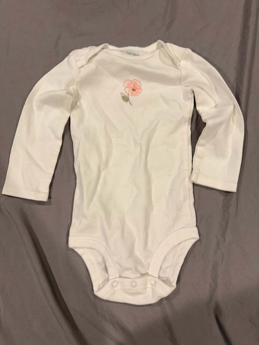Carter's Just One You Bodysuit Size 18m White
